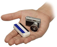 探索影像新纪元 日本代购直发世界最小JTT迷你单反相机——Chobi，集2倍长焦与0.5倍广角于一身